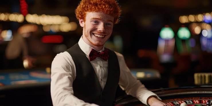 casiobet login live-dealer studio showing multiple camera angles and real dealers at blackjack and roulette tables